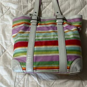 Coach multi colored